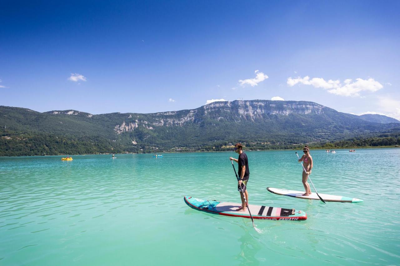 Huttopia Lac D'Aiguebelette Saint-Alban-de-Montbel Bagian luar foto