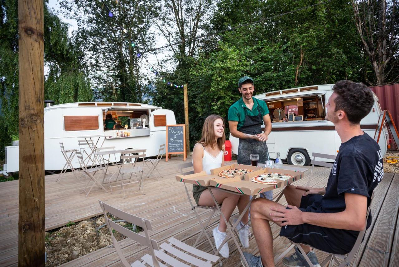 Huttopia Lac D'Aiguebelette Saint-Alban-de-Montbel Bagian luar foto